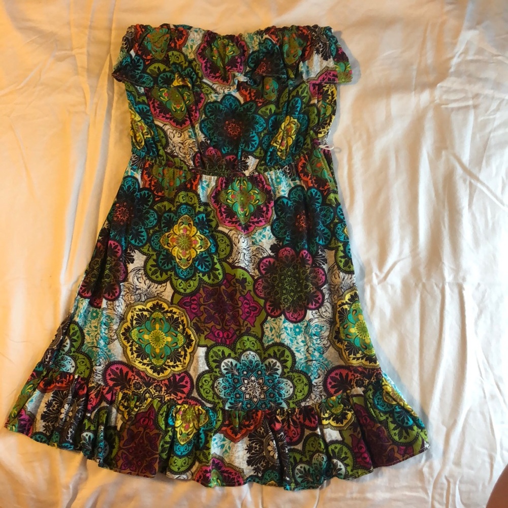 Strapless dress